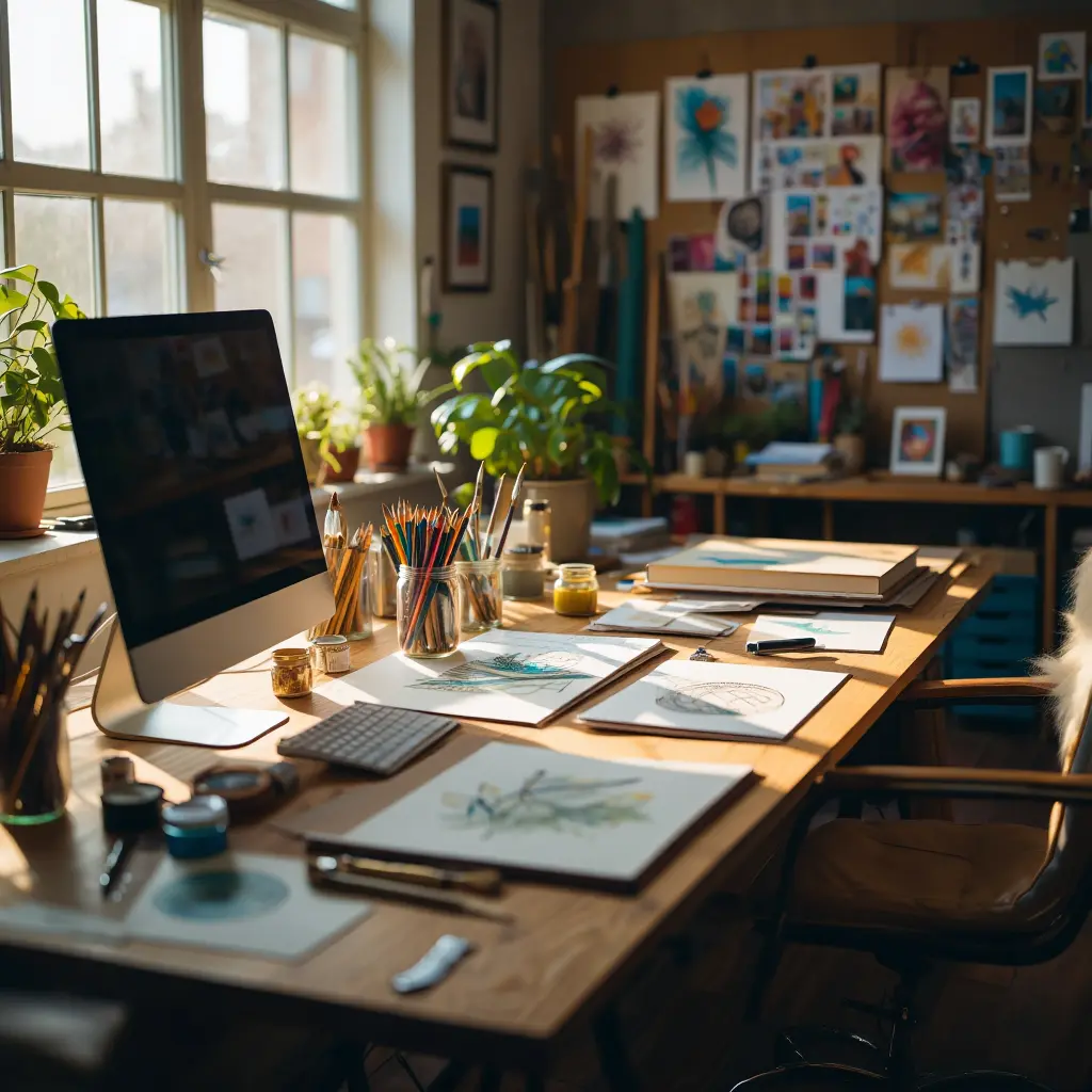 Kreativt arbetsutrymme